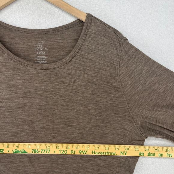 Woolx Women's Long Sleeve Brown Top - Picture 12 of 14